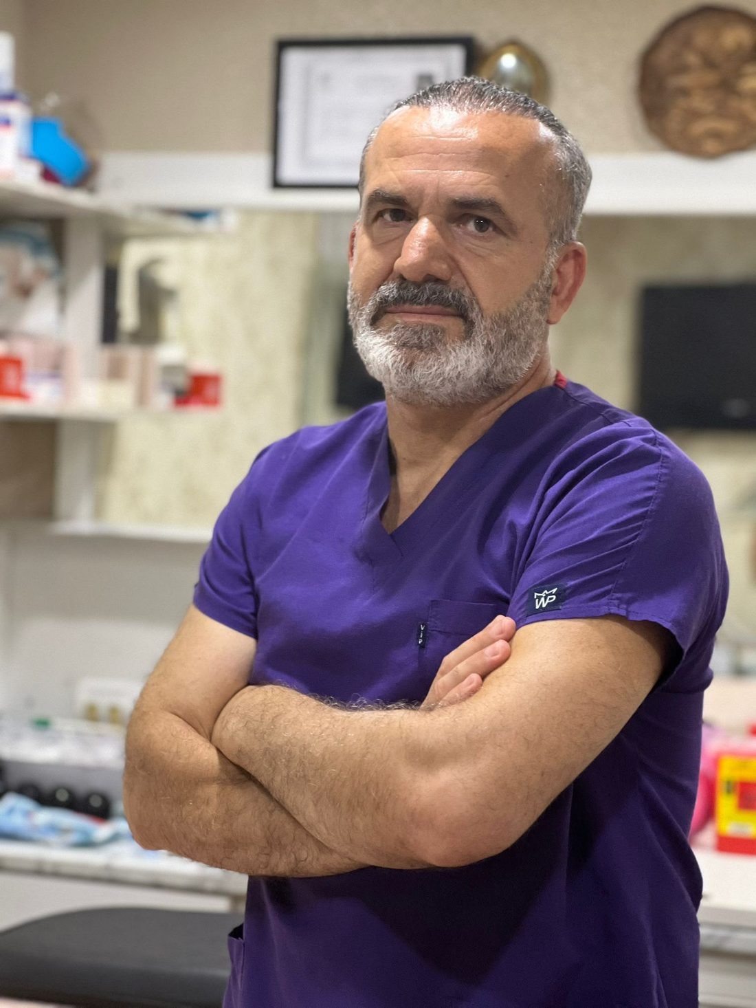 Deniz Perişan, massage therapist